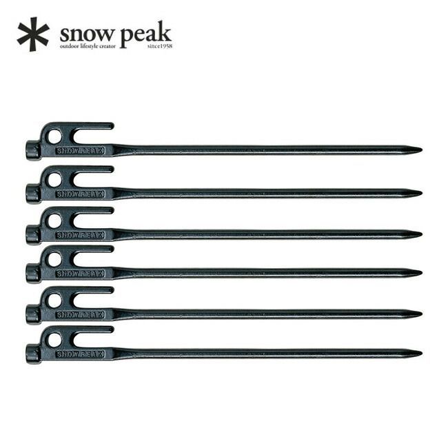 【新品】snow peak スノーピーク ソリッドステーク30 6本セット