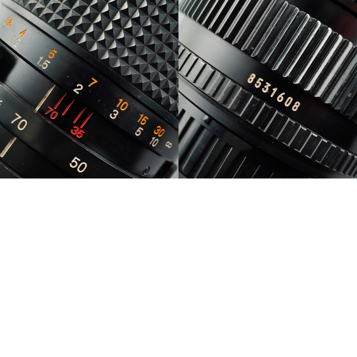 F|3.5 ズームレンズ