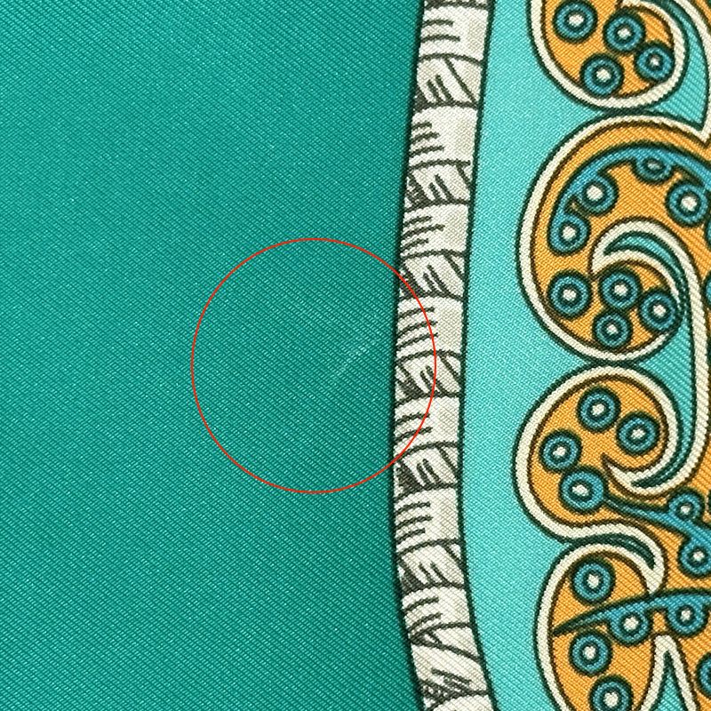 エルメス HERMES スカーフ カレ90 Grands Fonds 深海 レディース