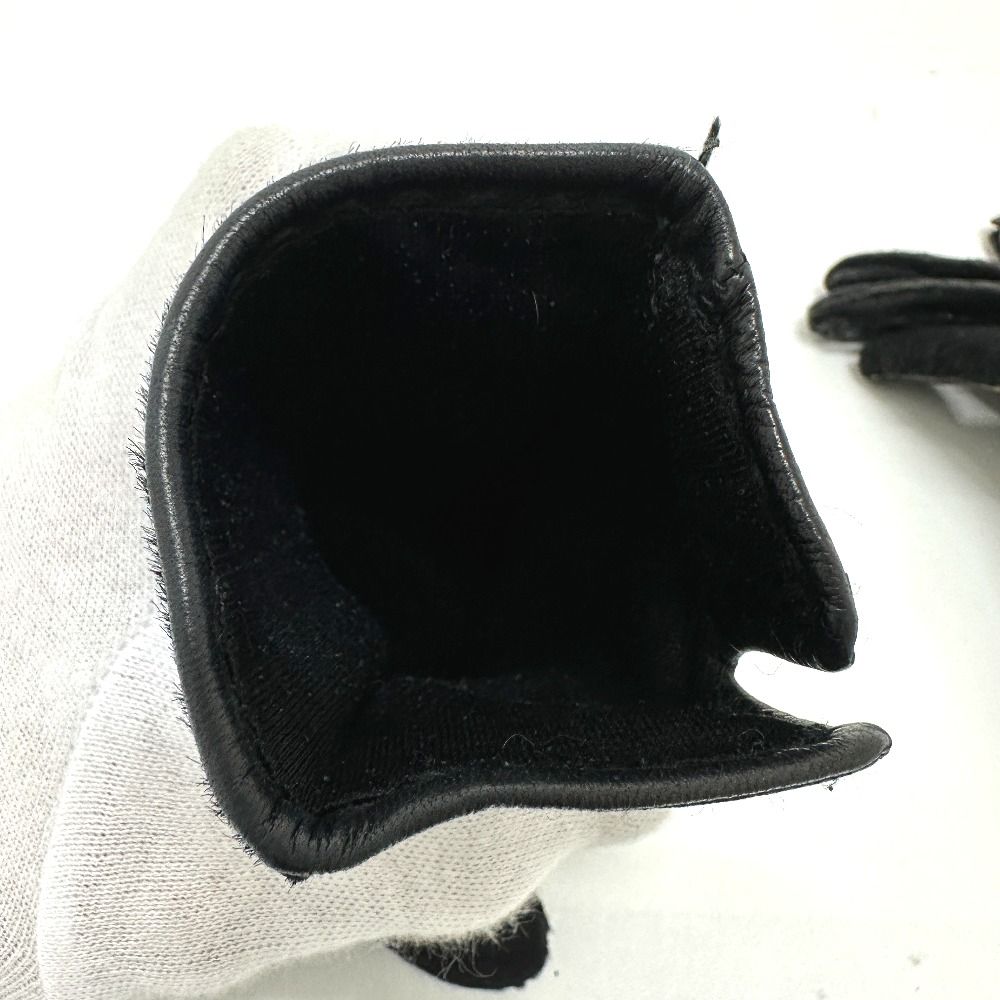 TOM FORD トムフォード 手袋 ハラコ/レザー ブラック - メルカリ 