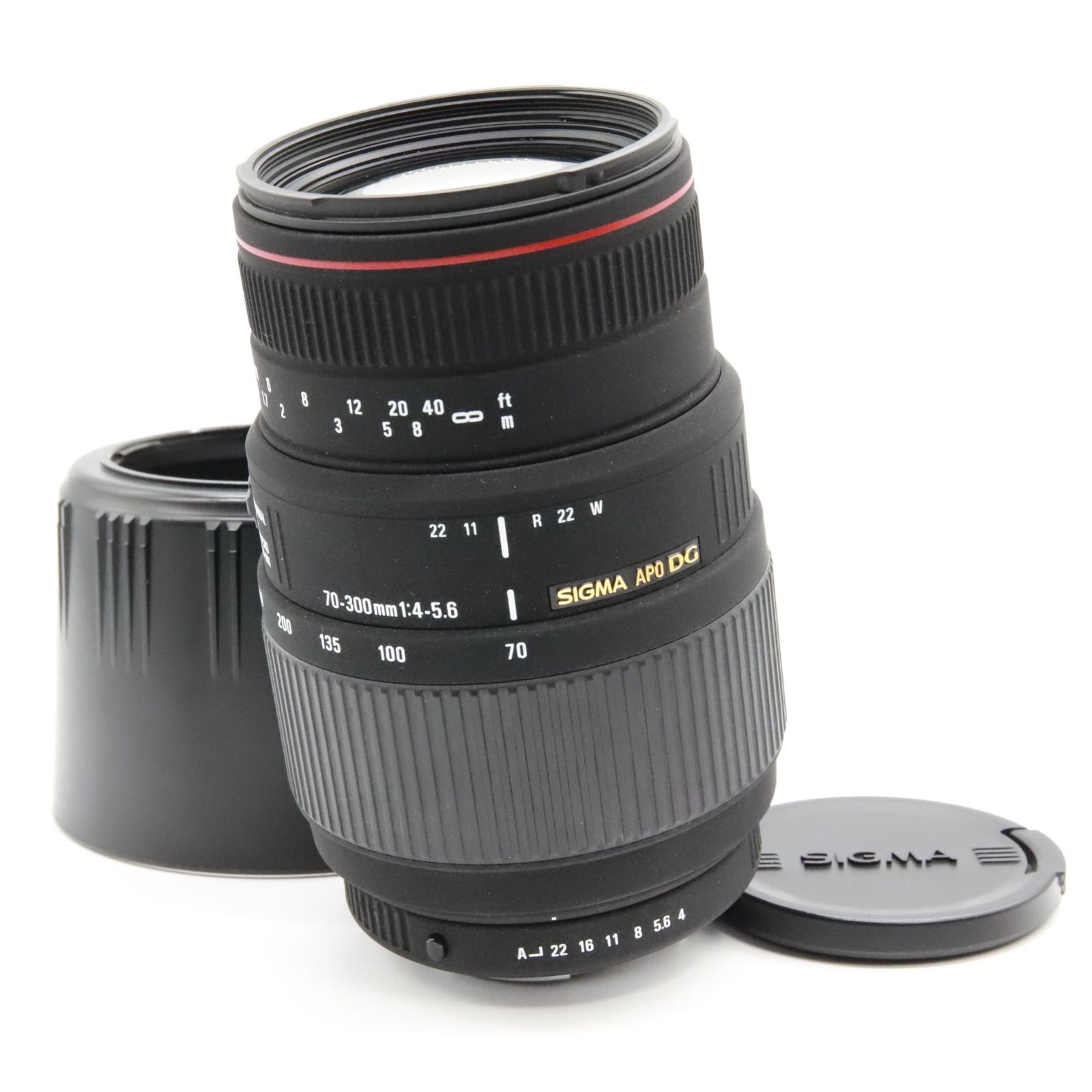 ほぼ新品】SIGMA 望遠ズームレンズ APO 70-300mm F4-5.6 DG MACRO