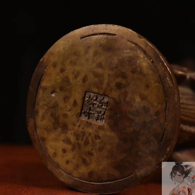 新品未使用】孔雀 花瓶 置物 風水 銅製 クジャク 〓金 オブジェ