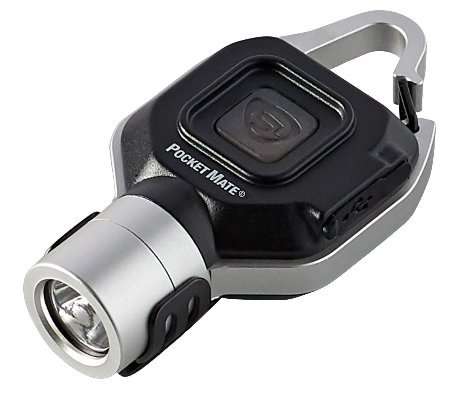 シルバー ストリームライト(Streamlight) アウトドア キャンプ 山登り ハンズフリーライト ポケットメイトUSB SL73300000