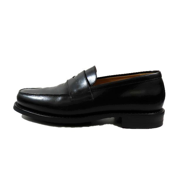パラブーツ Paraboot ADONIS H / GALAXY NOIR レザー 革靴 ローファー シューズ 黒 ブラック 7.5 メンズ 