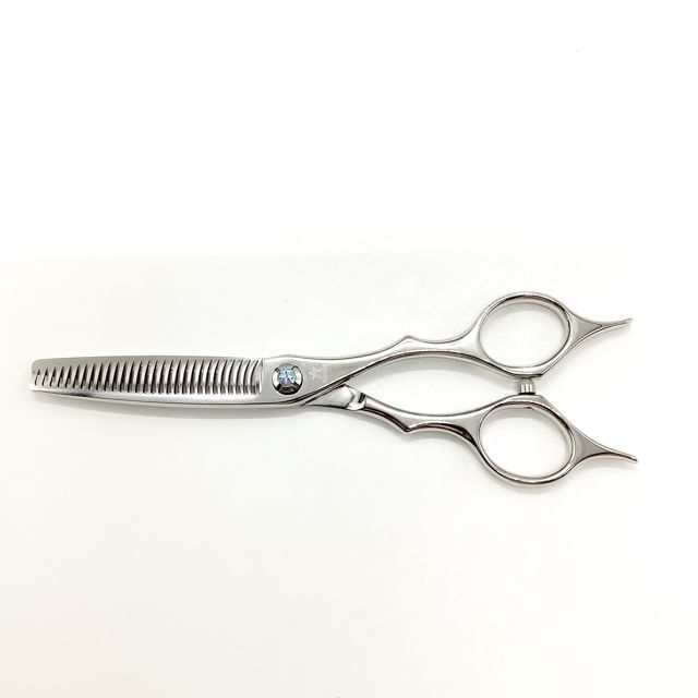 ♥ シザーズジャパンSCISSORS JAPAN QV FLOR25%29 QVF25%29i18Y メガネ シザー セニング 美容ハサミ すきばさみ 美容師 理容師 約20～30% 右利き 6インチ sc2516
