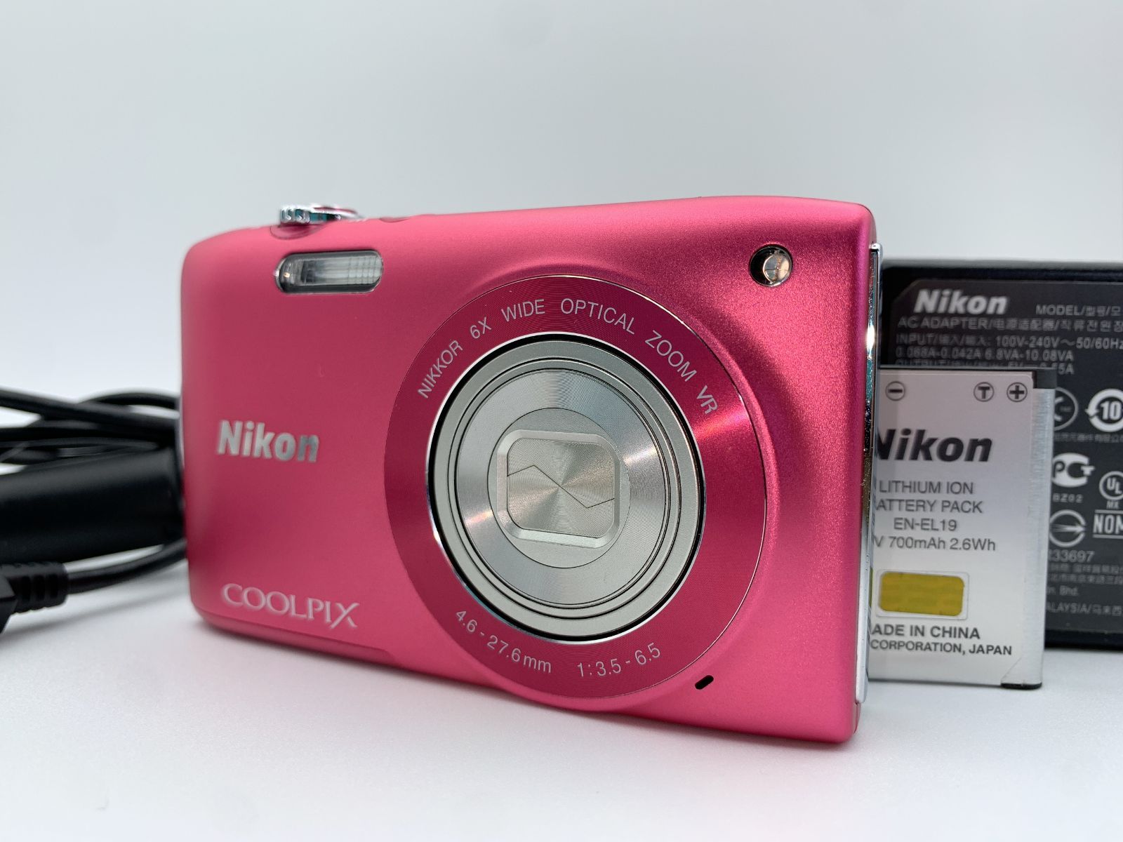 返品保証】【美品】ニコン Nikon Coolpix S3300 ピンク デジカメ 返品保証】【美品】ニコン Nikon Coolpix S3300 ピンク デジカメ