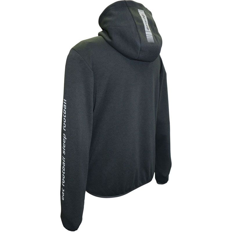 GRANDE.F.P グランデエフピー grandefp.ドライ.スウェットジップパーカー フットサル スウエットパーカー gfph19401-0915 0915 ブラック×グレ