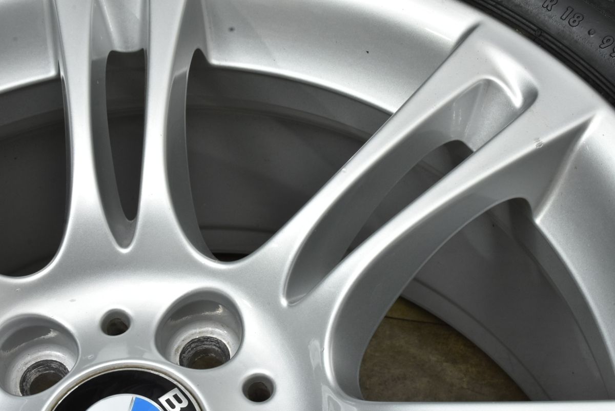 美品 ダブルスポーク350M】BMW F10 F11 5シリーズ Mスポーツ 純正 18in 