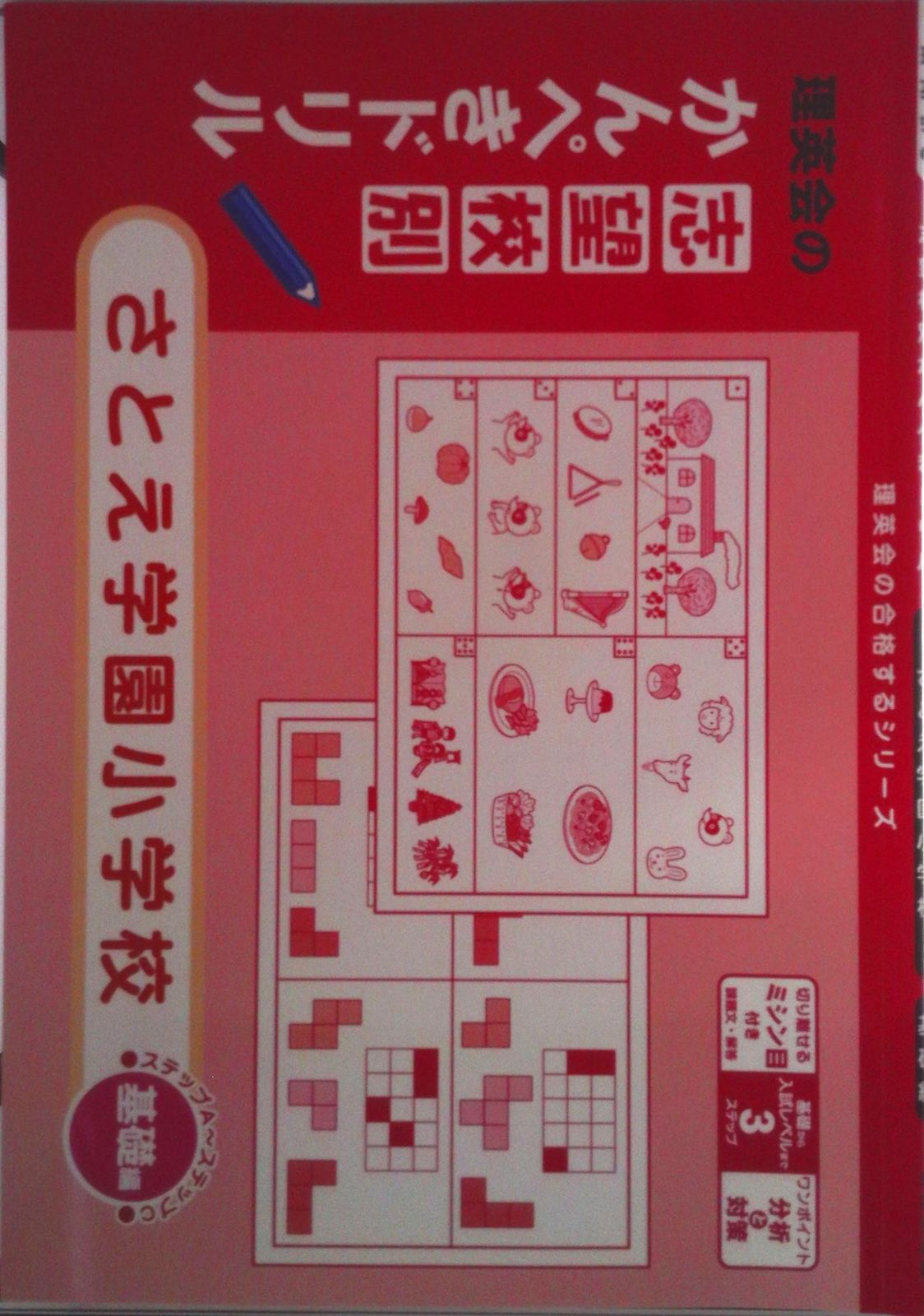 志望校別かんぺきドリル さとえ学園小学校 基礎 理英会の合格