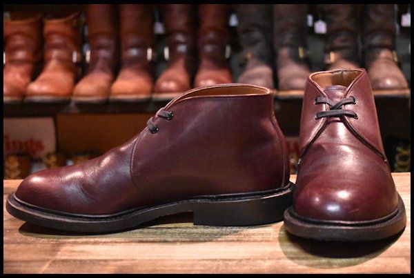 RED WING 9098 バーガンディ チャッカブーツ 10 D 【廃盤】
