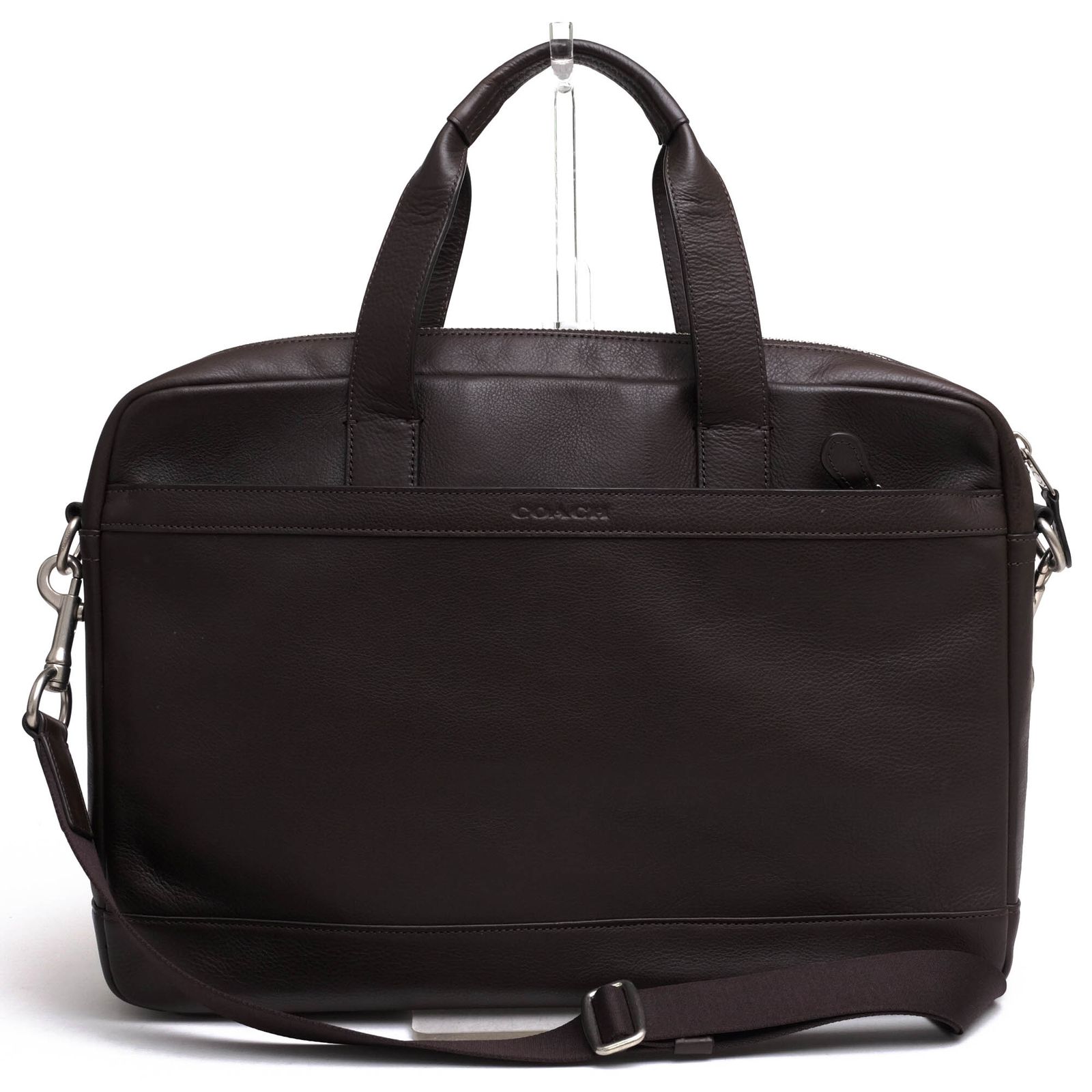 @美品@　COACH ビジネスバッグ ボンドブリーフ スムースレザー 牛革 新品】COACH ビジネスバッグ ボンドスムースレザー ブリーフケース