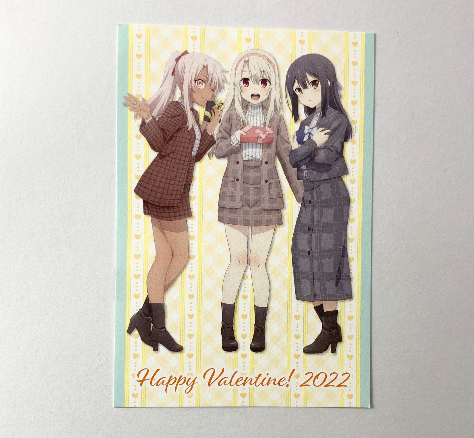 Fate プリズマ ☆イリヤ バレンタイン エプロン ブランケット 美遊 Fate プリズマ イリヤ バレンタイン エプロン ブランケット 美遊