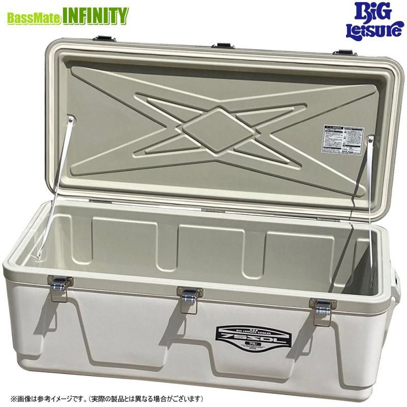 秀和 BIG LEISURE クーラーボックス 75SDL ホワイト