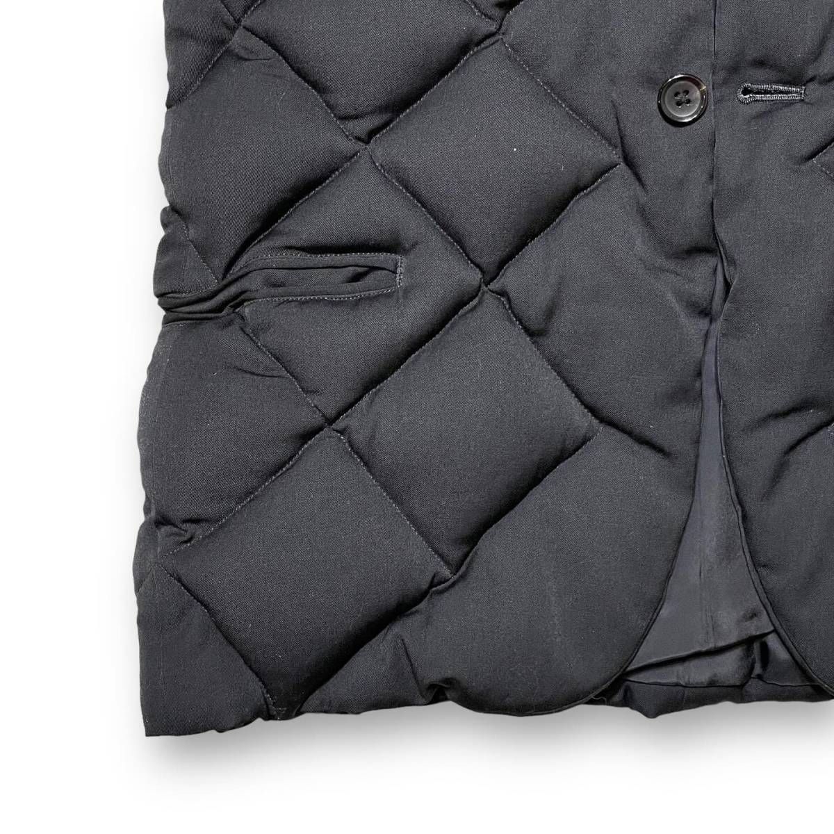 09AW Yohji Yamamoto POUR HOMME キルティングウールギャバ