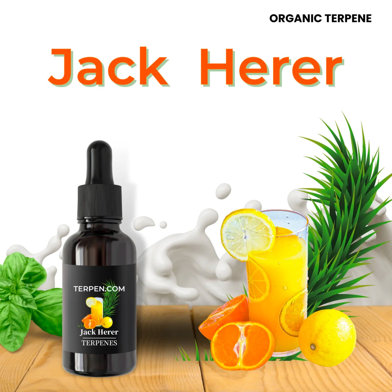 ハイブリッドテルペン Jack herer 2ml（大麻由来×植物由来） 残り4個）TERPENE.COM テルペン CBD CBG 香料 ジャックヘラー 1ml
