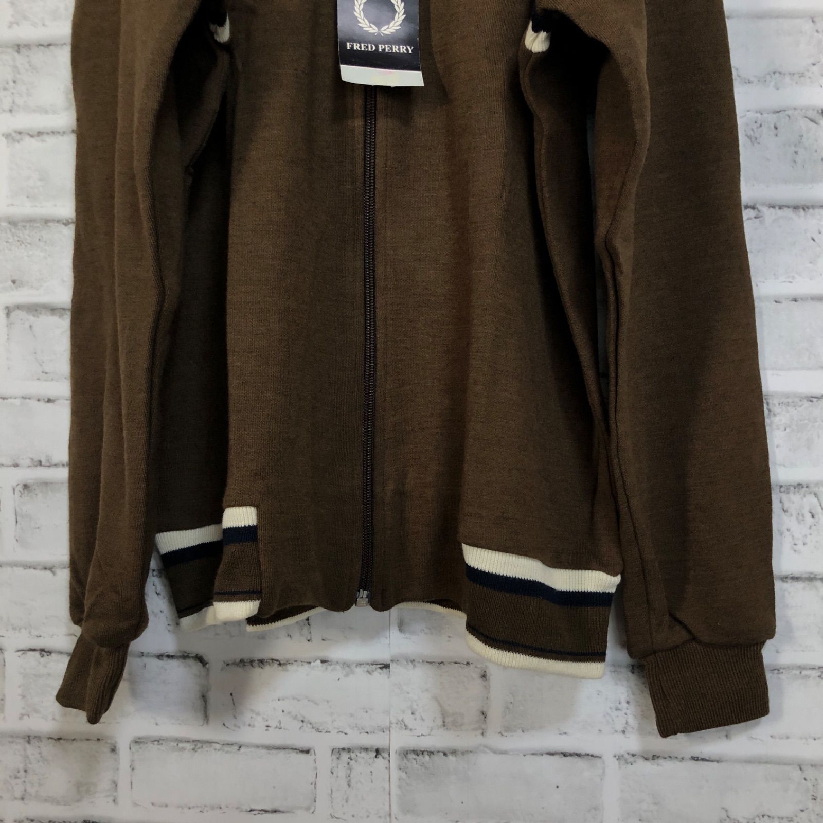 FRED PERRY 希少ジャージ　黒　美品　※デッドストック FRED PERRY 80s ジャージ フレッドペリー 黒 ダークグレー