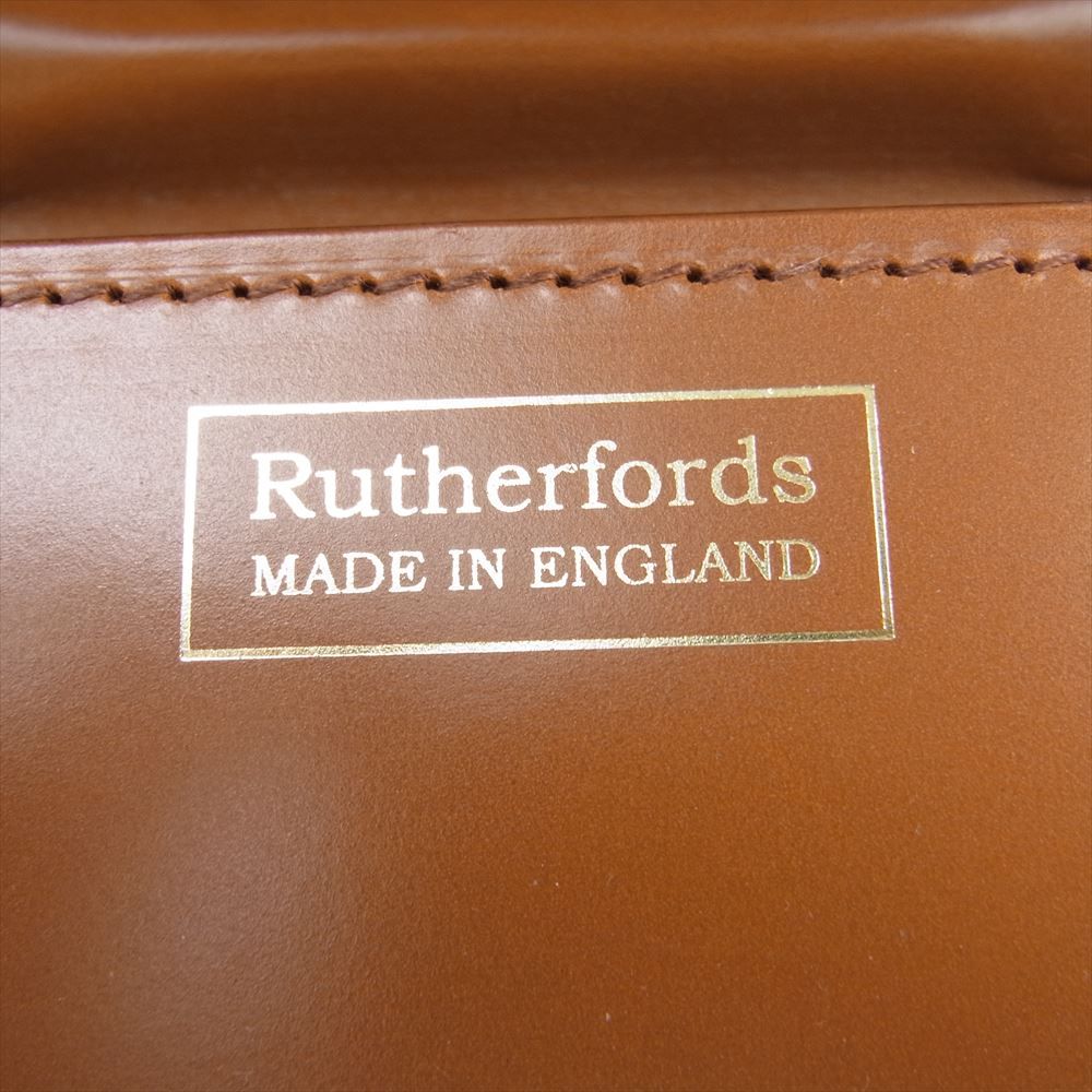 Rutherfordsダークブラウンレザー ビジネスバッグ