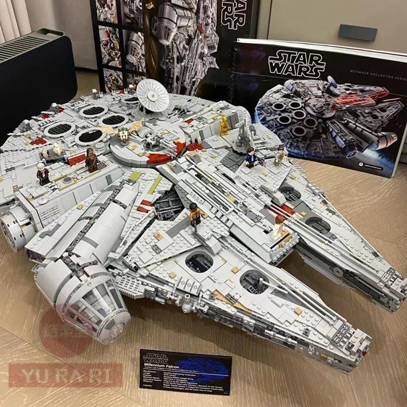 【新品未使用】レゴ互換　ブロック スター・ウォーズ ミレニアム・ファルコン 8445PC #602