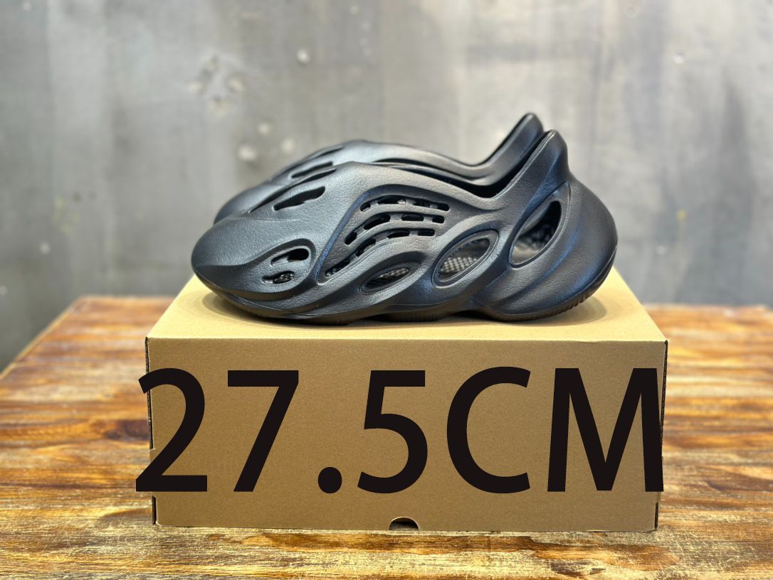 27.5cm adidas イージーフォームランナー 黒 ブラック - メルカリ