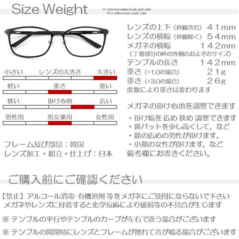 度付き 大きめ