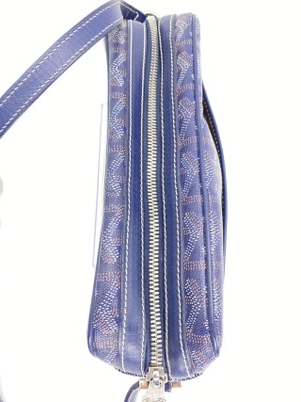 GOYARD ゴヤール カップヴェール PM ショルダーバッグ 青 8773 GOYARD ゴヤール カップヴェール PM ショルダーバッグ 青 8773