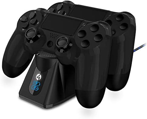 ツイン充電ドック 2Mプレイ-充電ケーブル付き