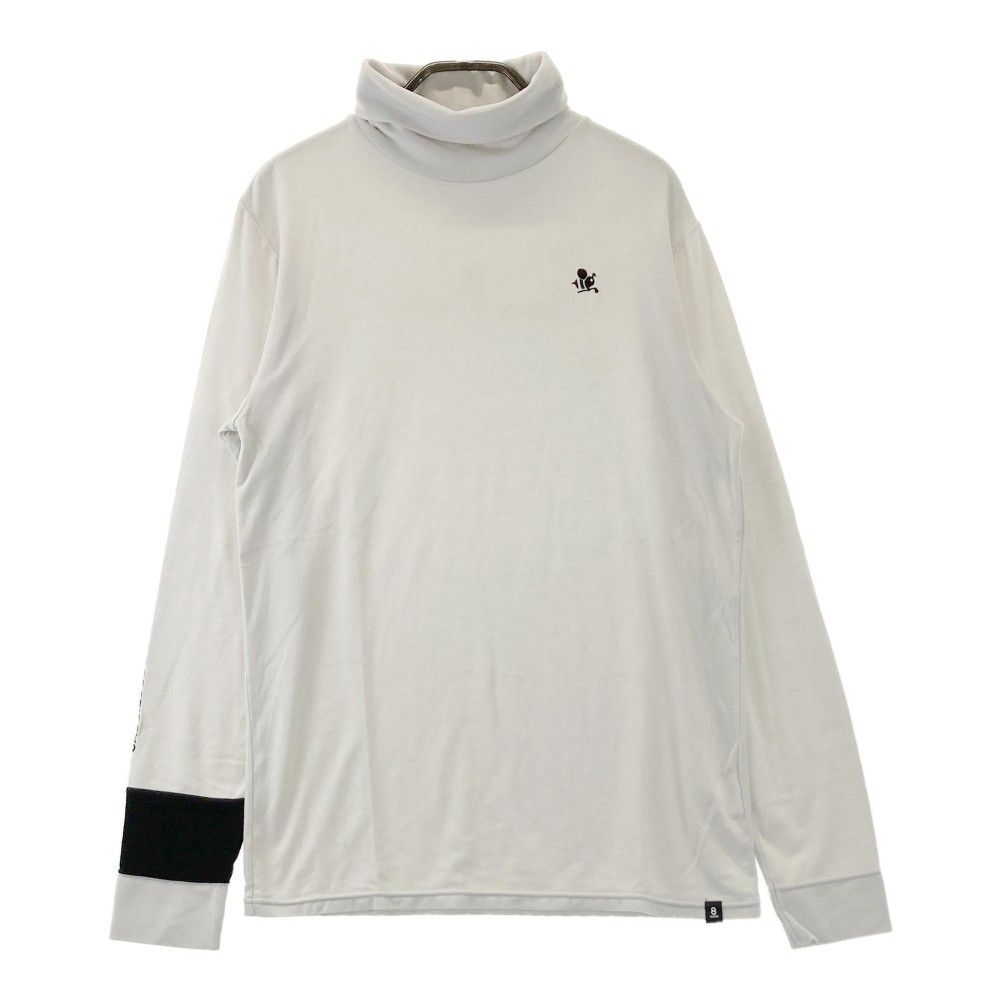 8YARDS ハチヤーズ　タートルネック 長袖シャツ　ゴルフ　メンズ　黒　L 8YARDS ハチヤーズ タートルネック 長袖シャツ ゴルフ メンズ 黒 L