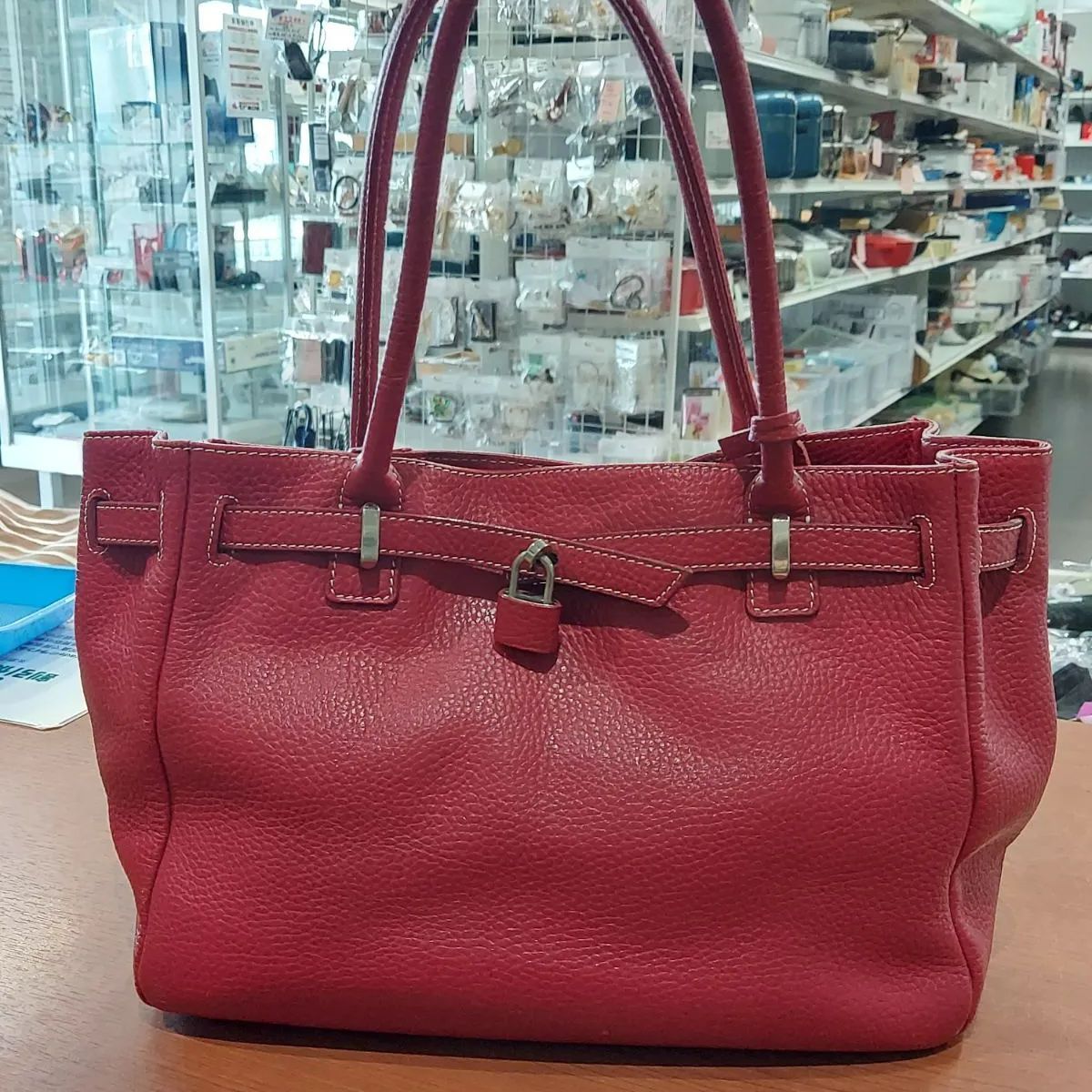 デンハマノ HAMANO 傳濱野 レザートートバッグ 皇室御用達 ミーティア