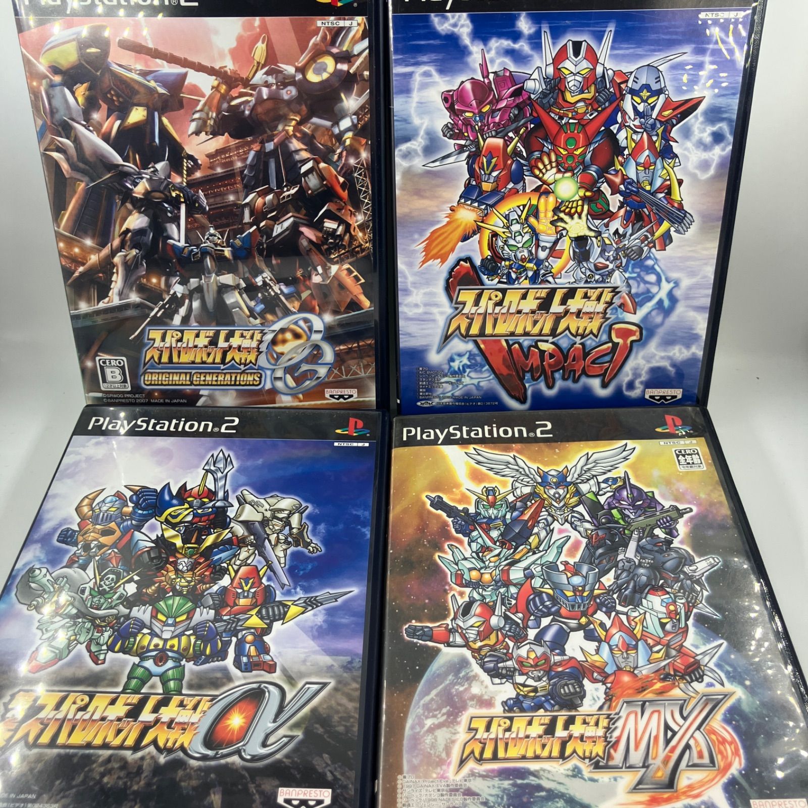 PS2ソフト 4本セット PS2ソフト ストリートファイター4点セット PS2