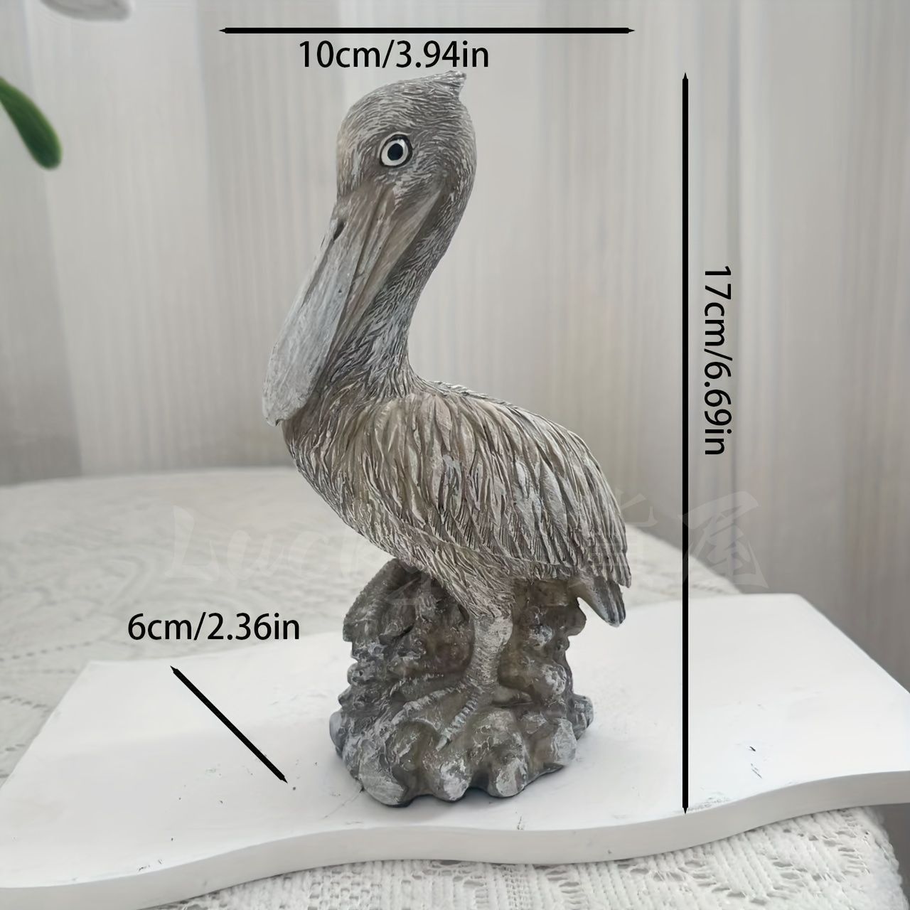 ガーデンオーナメントアンティーク噴水ペリカン