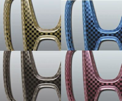 ＧＢ３フリード　カラー　Ｆエンブレム　フロントＨマーク単品　INVENTER/grow/メッキ/ブラッククローム/車エンブレム/車パーツ