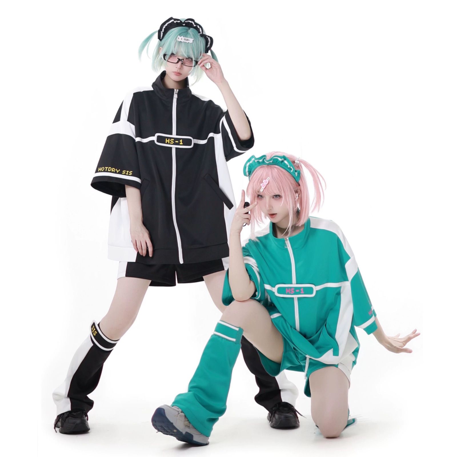 サブカル 4点セット✴︎ ファッション 双子風ユニセックス原宿系