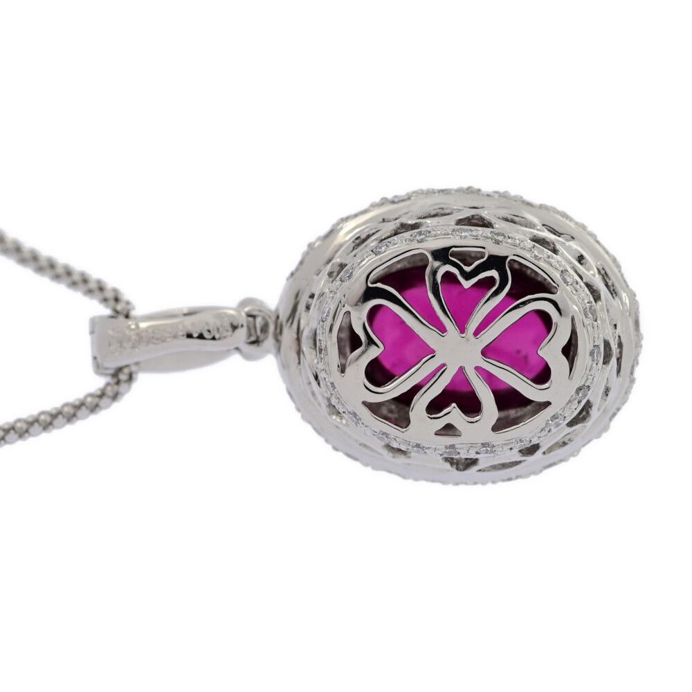 信頼への信頼 RB5.98ct/FD:1.01ct/ルベライト・レッドトルマリン ダイヤモンド アクセサリー