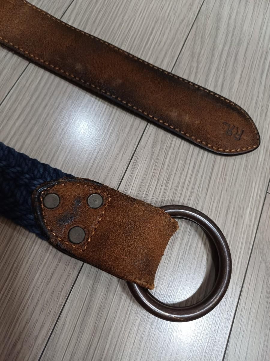 【雷市場（ポンジャン）商品韓国直送】rrl ベルト ダブル R.L. ベルト RL ベルト