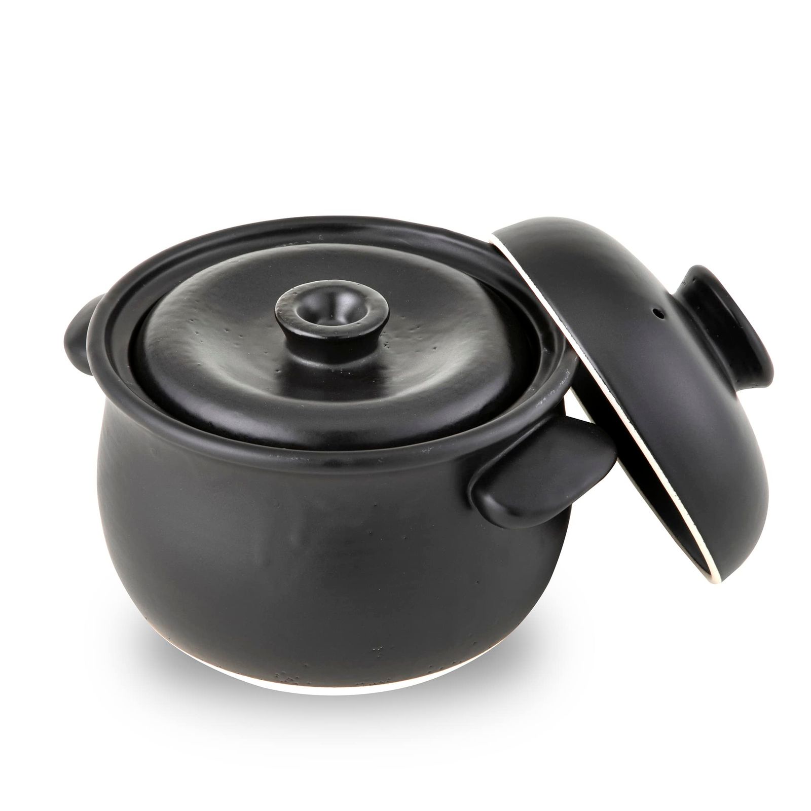 たいせい窯 萬古焼 土鍋 ごはん鍋 5合炊き 黒 | 日本製 直火用 電子レンジ対応 食洗機対応 オーブン対応 | 炊飯土鍋 炊飯器 調理器具 昔道具 おひつ | 母の日 父の日 敬老の日 誕生日 クリスマス 結婚祝い 就職祝い 一人暮らし 引っ越し祝い