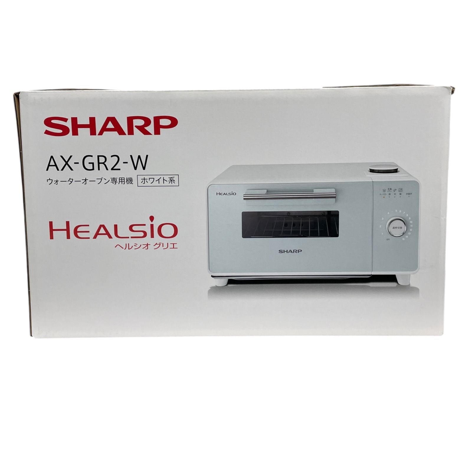 SHARP ウォーターオーブントースター ヘルシオグリエ ホワイト系 AX