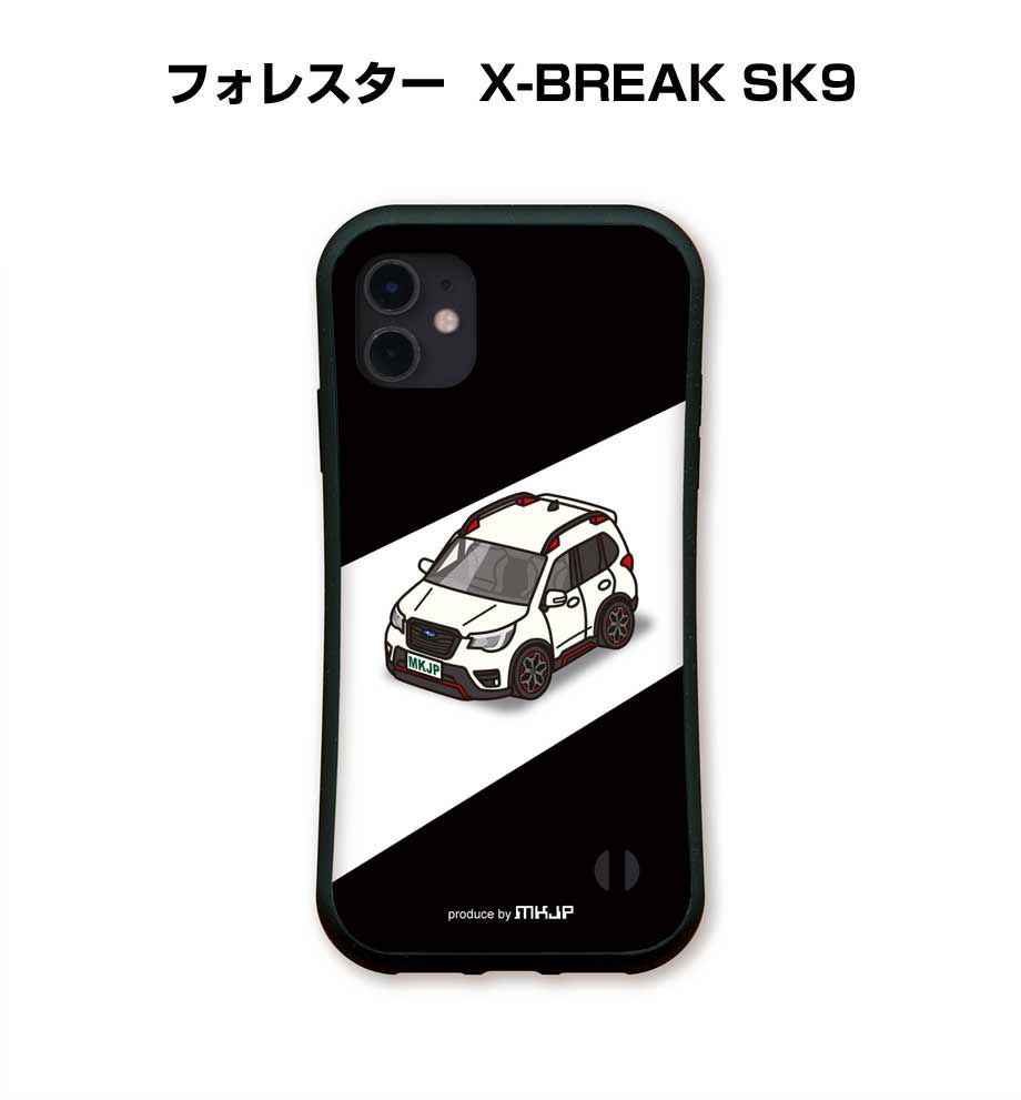 グリップケース スマホケース iPhone16 スバル フォレスター X-BREAK SK9