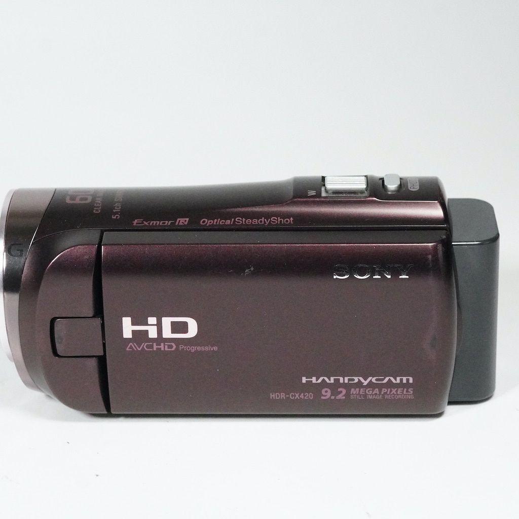カメラ SONY ソニー HDR-CX420 ブラウン 動作OK 返金保証 /1990