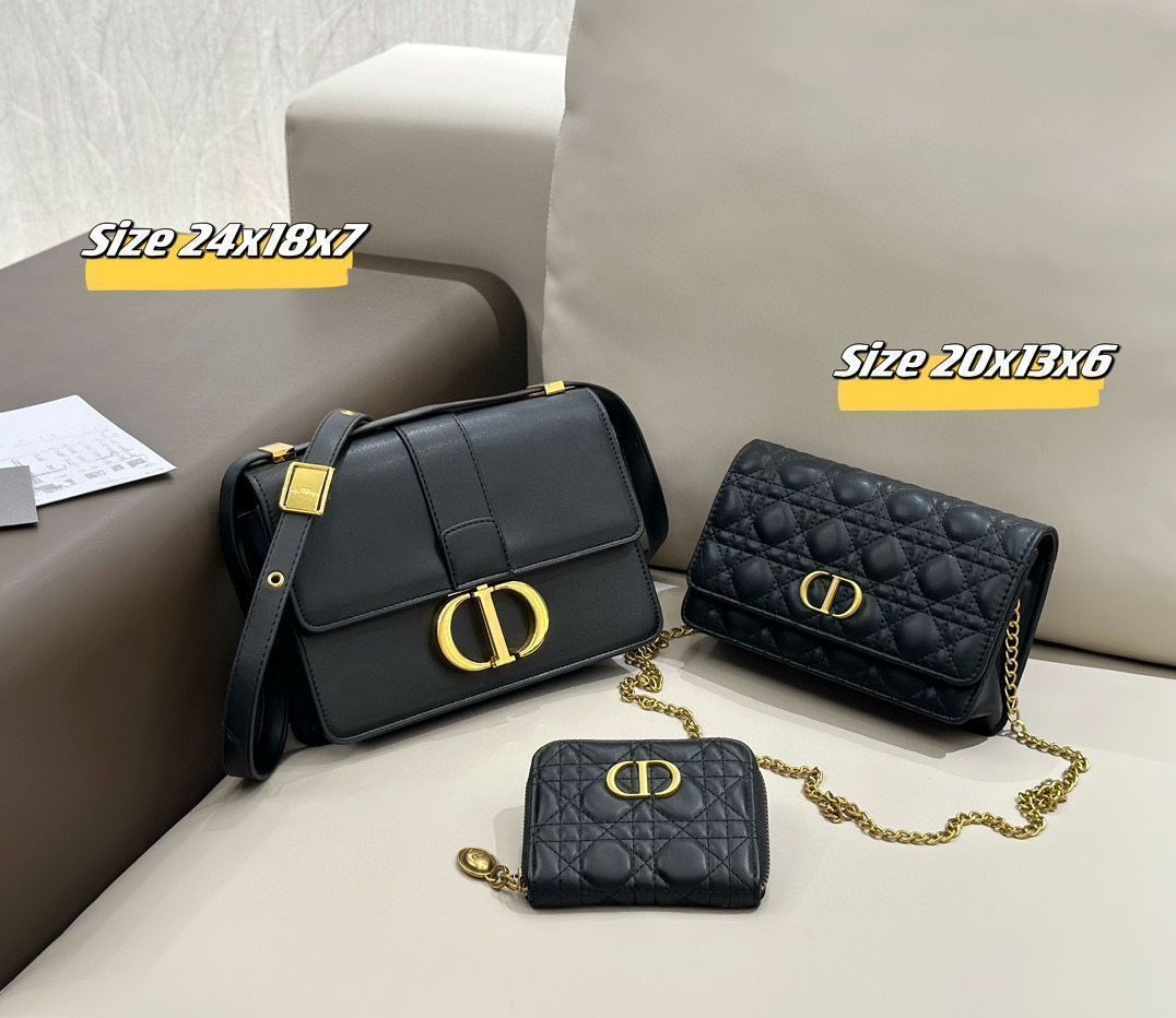 Christian Dior 並行輸入　3点セット 今日特価】Dior シリーズセットバッグ, トートバッグ