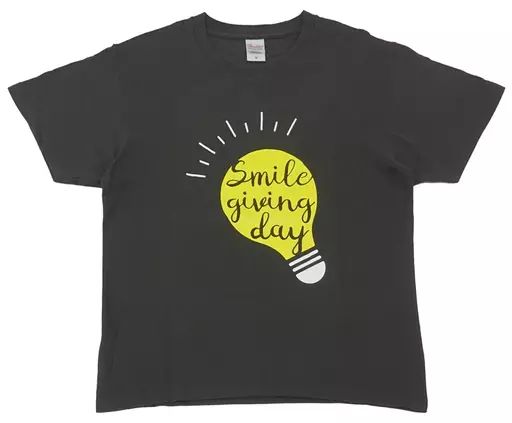 中古】Tシャツ 鬼頭明里 Tシャツ スモークブラック Lサイズ 「鬼頭明里
