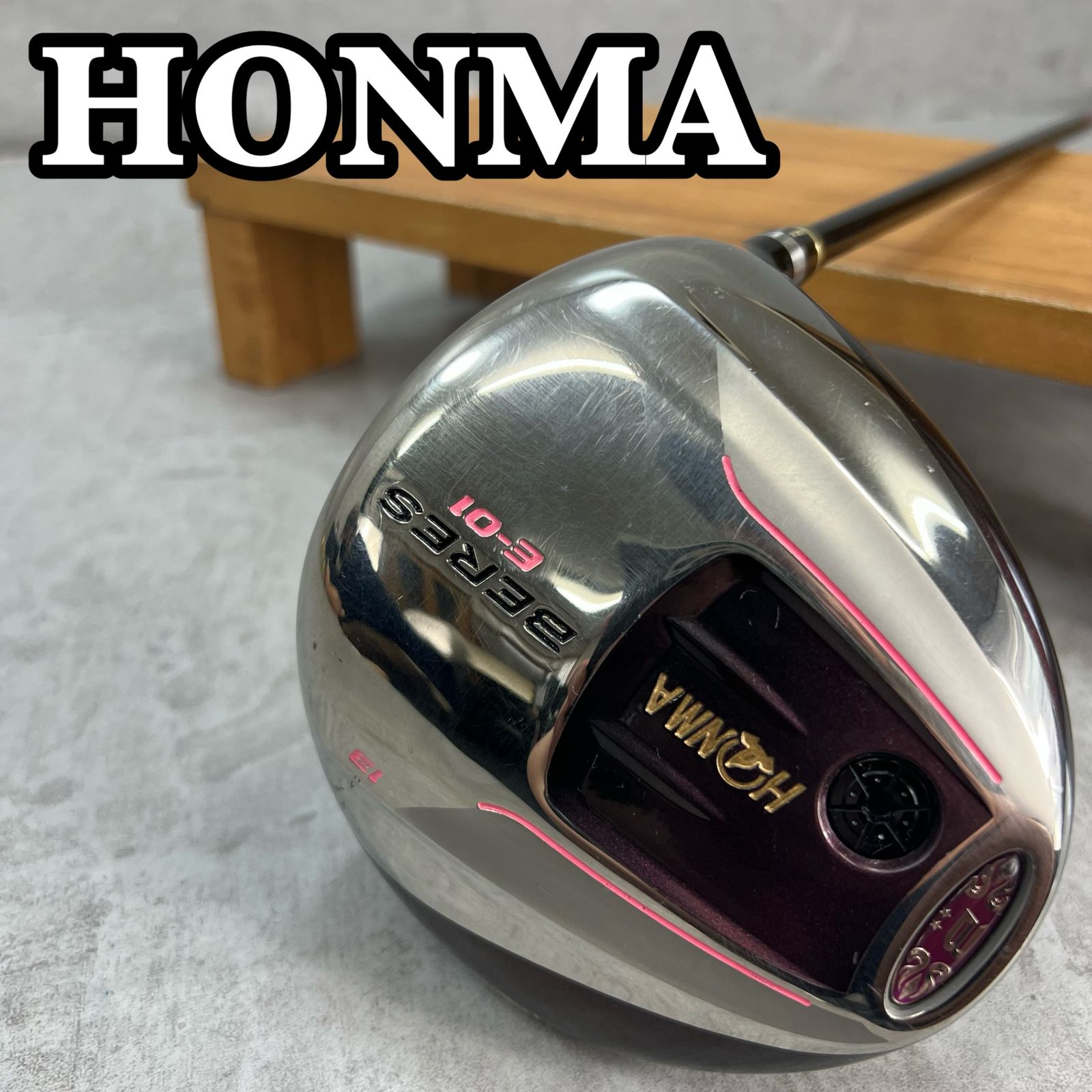 ホンマ E-01 2スター レディースゴルフ ドライバー L 右利き用 HONMA