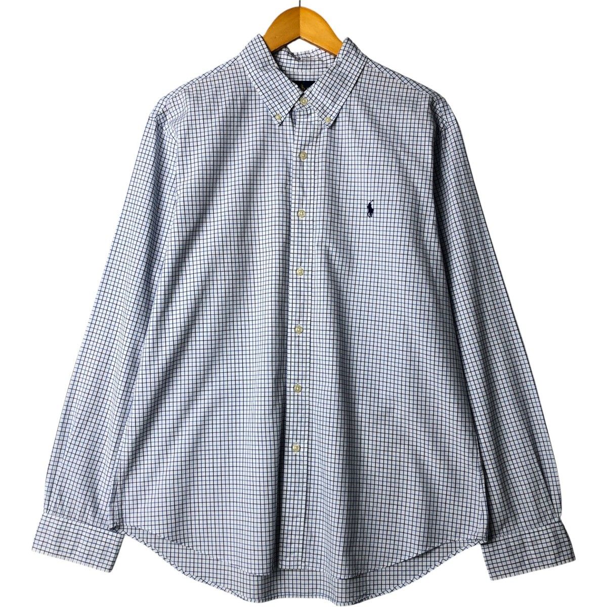 古着 ラルフローレン Ralph Lauren SLIM FIT 長袖 ボタンダウン