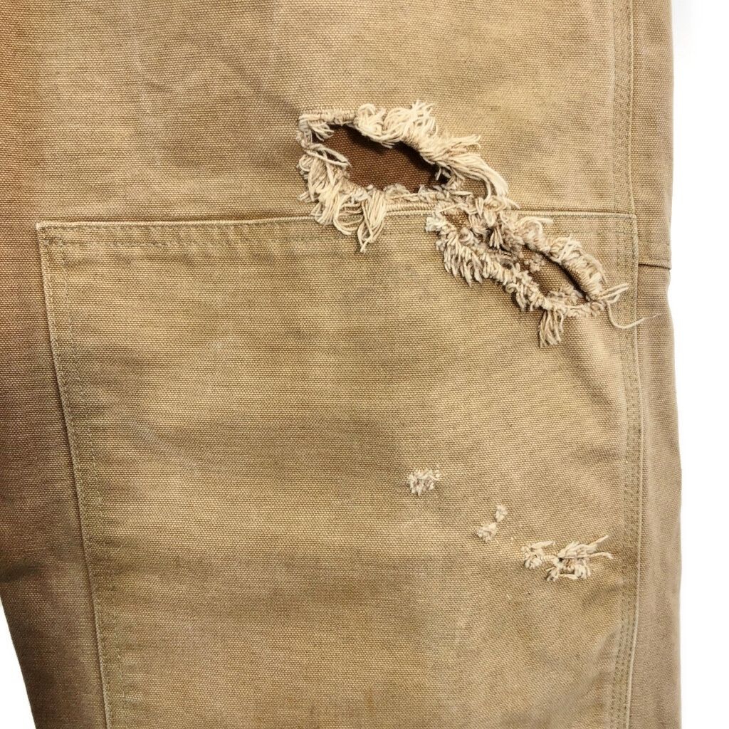 Carhartt カーハート ダック ダブルニー ビブオーバーオール ベージュ  