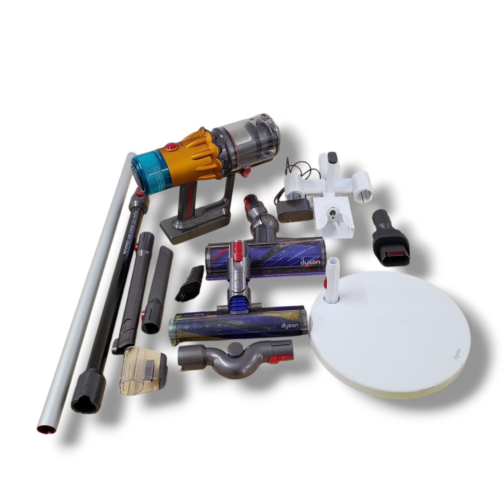 1377 Dyson ダイソン 掃除機 コードレス スティック HEPAフィルター V12 Detect Slim Absolute SV46 ABL