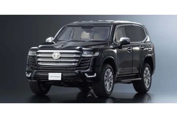 激レア。リトルトーキョー KSR43119BK 京商オリジナル 1/43 トヨタ ランドクルーザー ZX