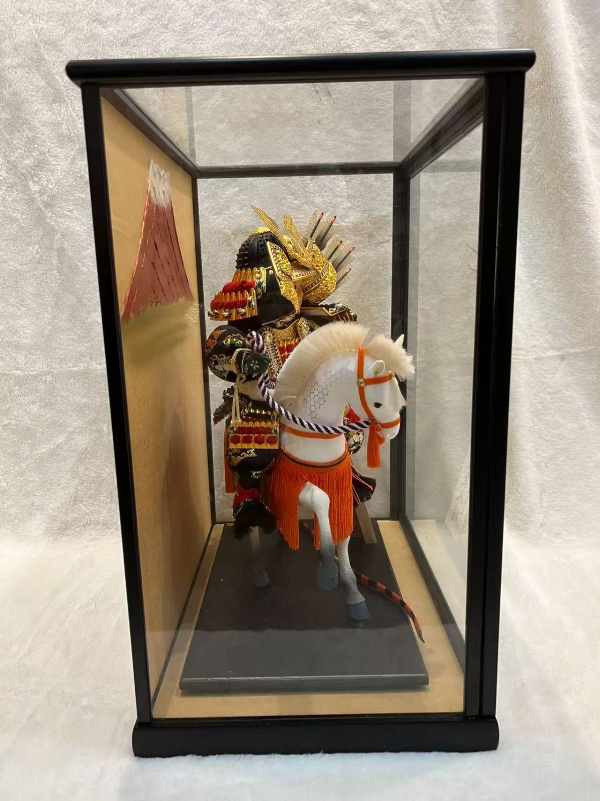 残り1点 吉徳大光 馬乗り兜 馬乗大将 五月人形 置物 伝統工芸 玄関飾り セール開催中！