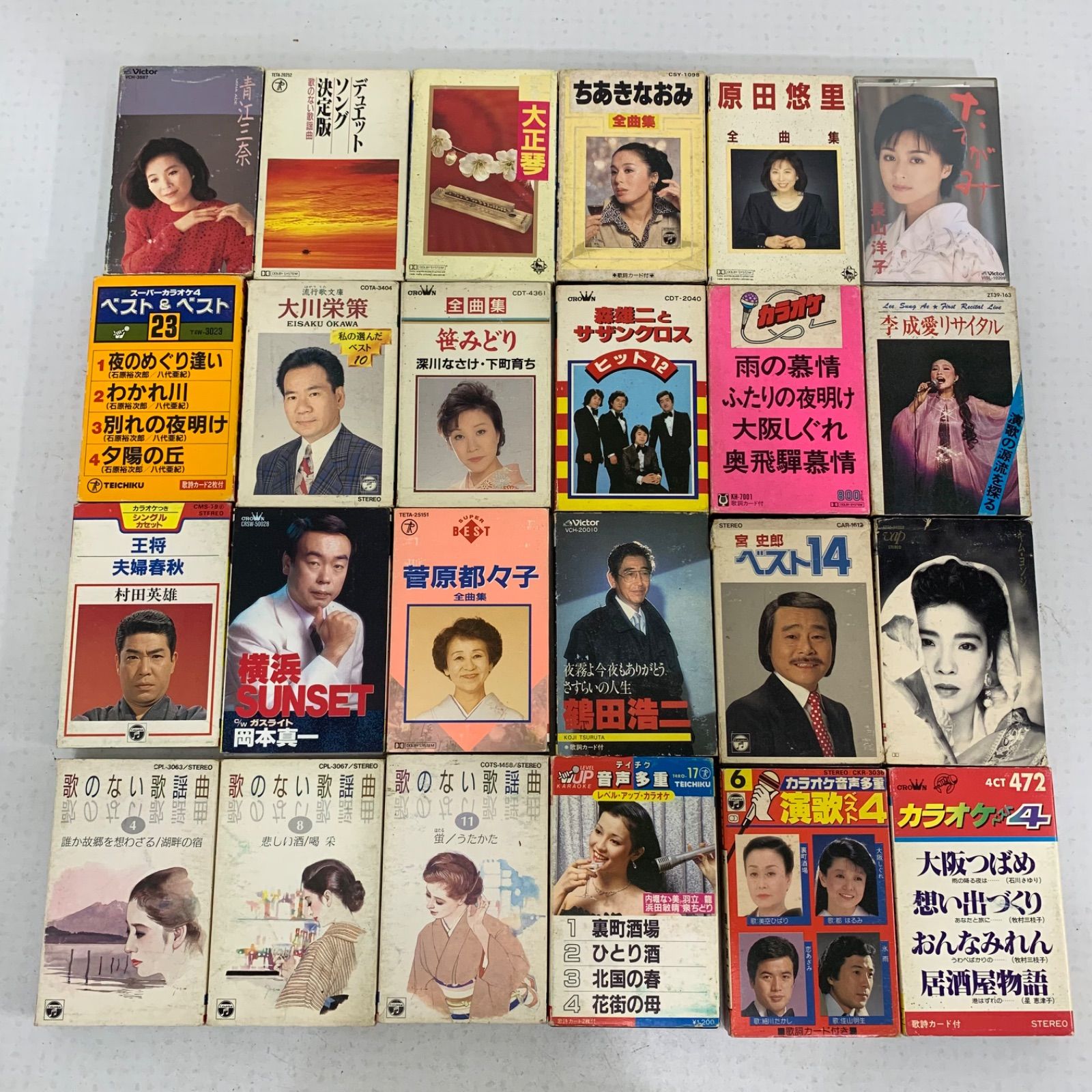 歌謡曲 カラオケカセットテープ83本セット