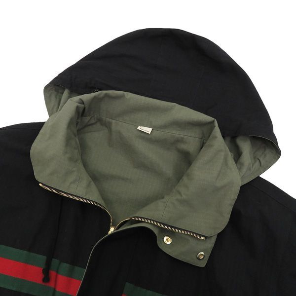 GUCCI ジャケット GG neoprene zip jacket in grey and black | GUCCI® US
