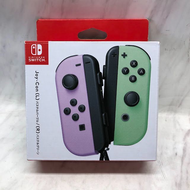 新品未開封】任天堂スイッチJoy-Con パステルパープル/パステル