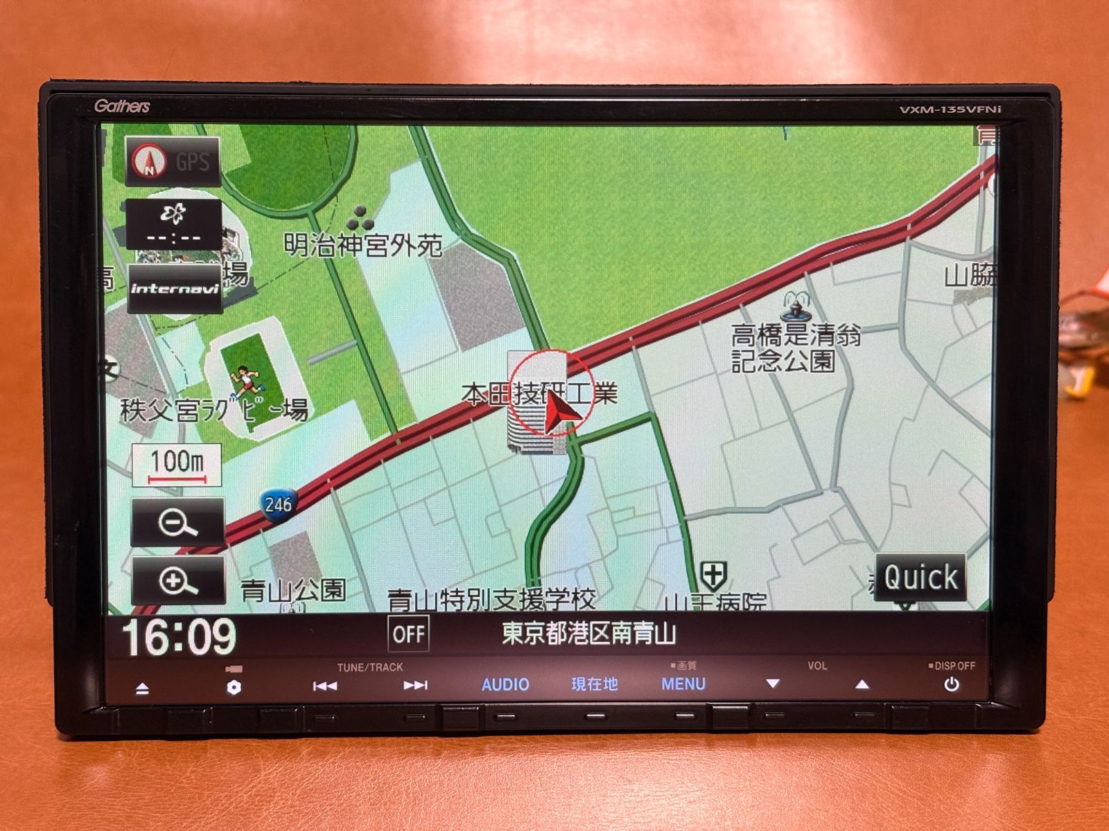 地図2014年】ケンウッド メモリー ナビ MDV-L502W☆動作品